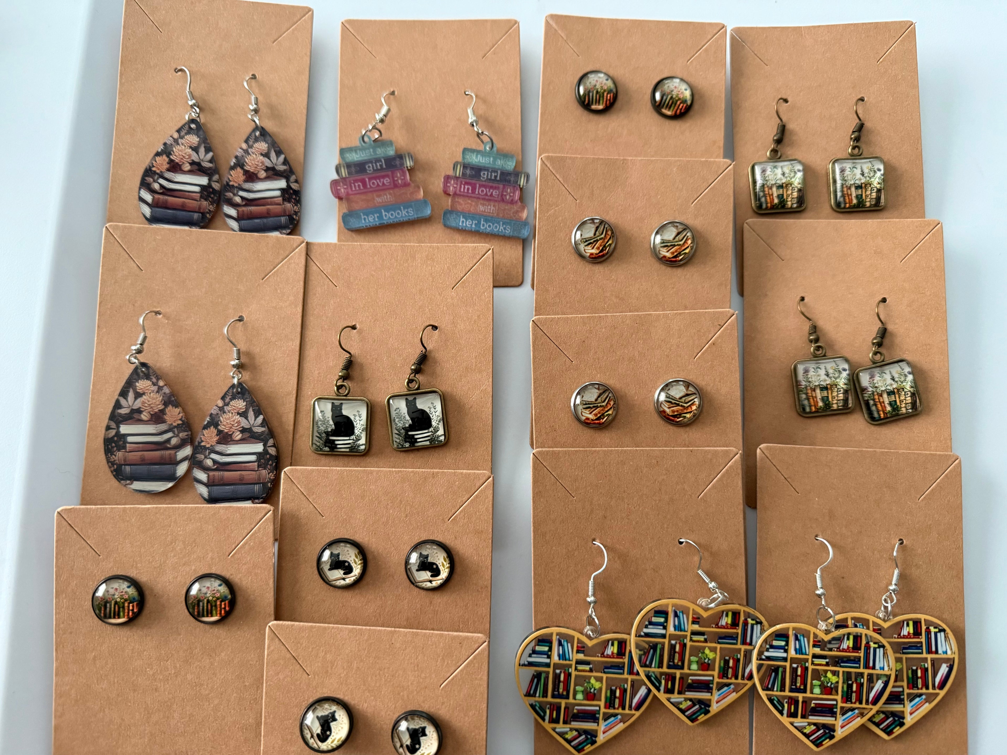 Earrings for Book Lovers