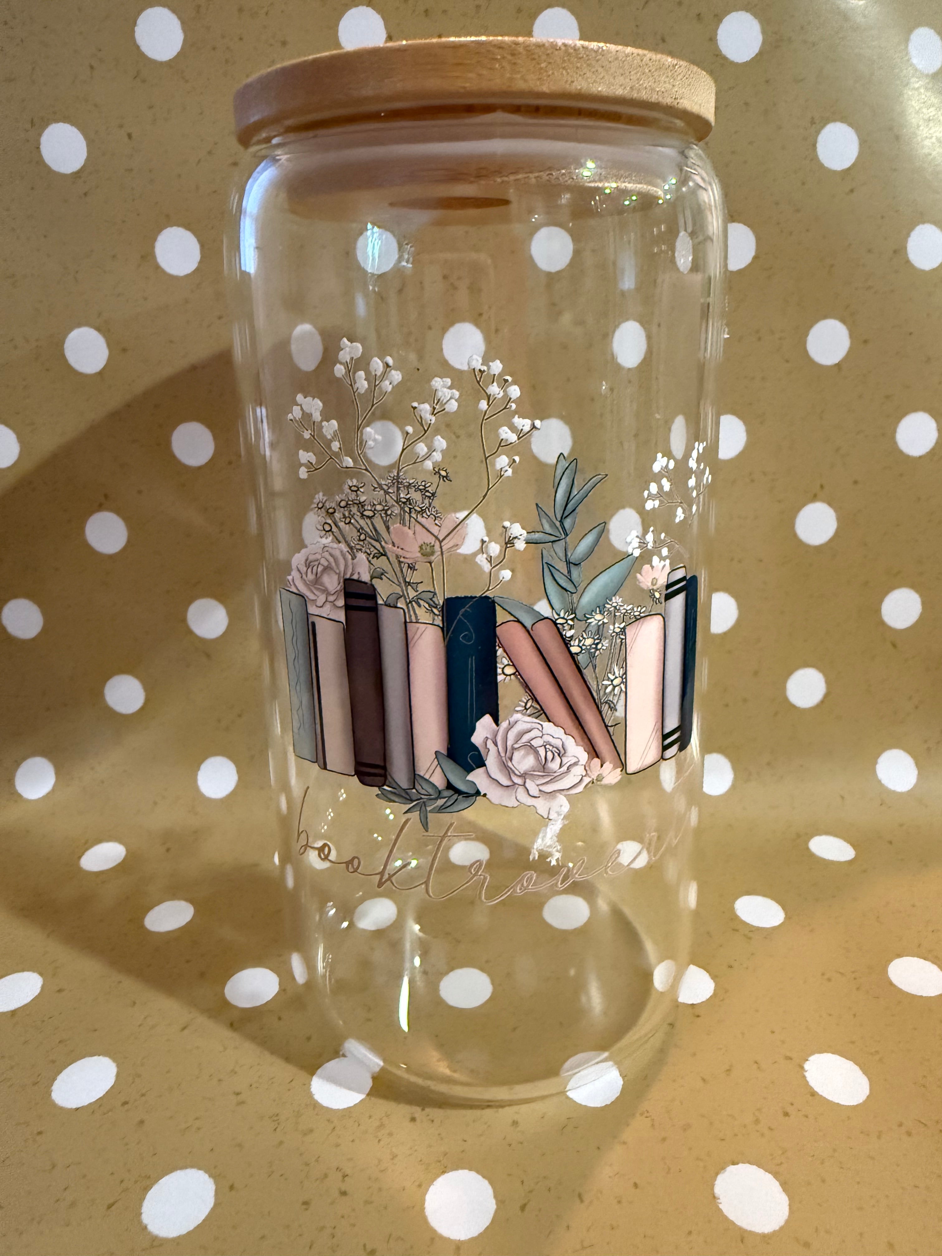 16oz Glass Coffee Cups