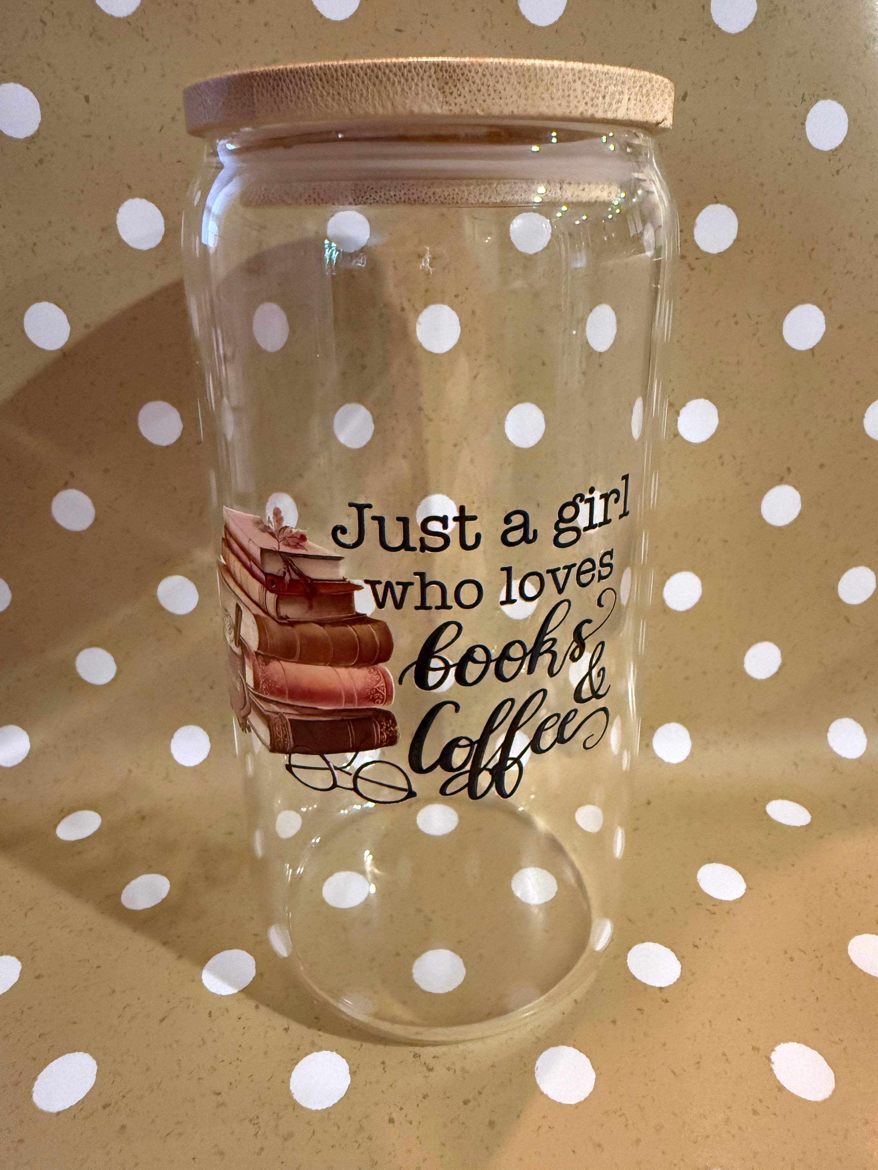 16oz Glass Coffee Cups