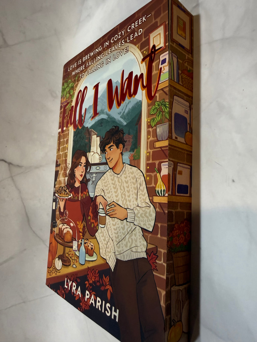 Fall I Want by Lyra Parish - Deluxe Edition with Sprayed Edges