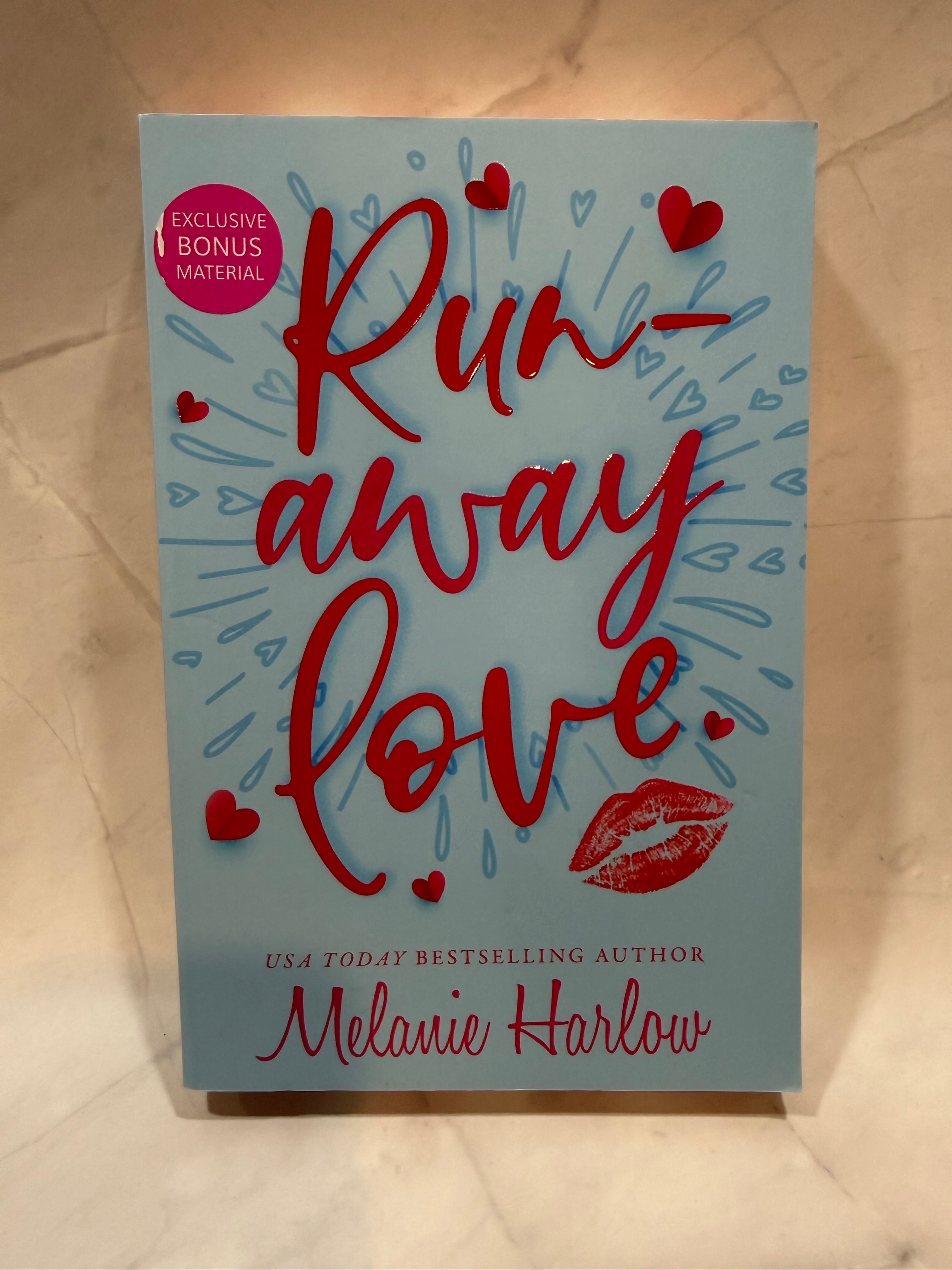 Runaway Love by Melanie Harlow - Limited Edition with Sprayed Edges